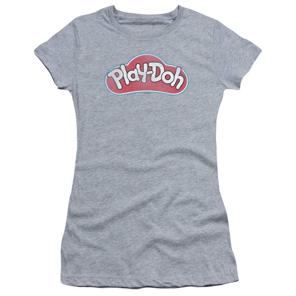 Trevco Play Doh Dohs Juniors' Sheer Fitted T Shirt, Medium