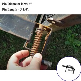 HQPARRTS Trailer Gate Spring Latch, Complete Kit #847 for Carry-On Trailer Gate Spring Latch