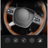 JUIVEEL ABS Car Steering Wheel Frame Cover Steering Wheel Button