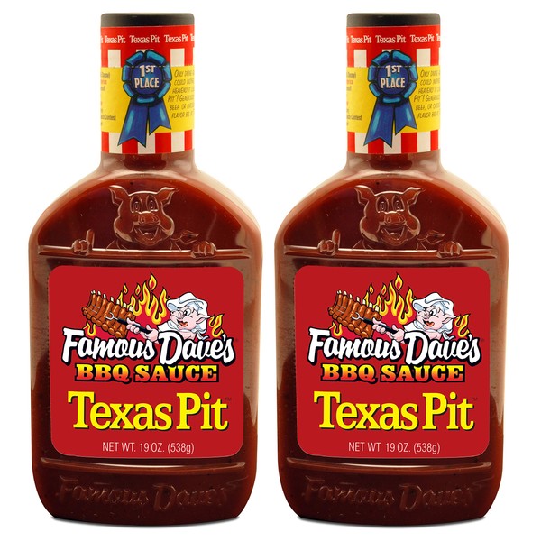 Famous Dave's Texas Pit 19 oz., 2 Pack