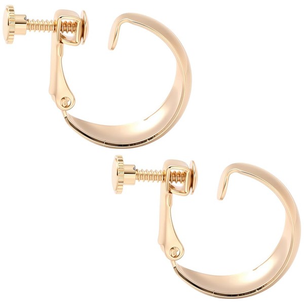 Beebeecraft 1 Box 12Pcs Clip On Earring Converters 18K Gold