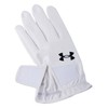 UA All Weather Golf Glove 6001271 (100) White LXS, white