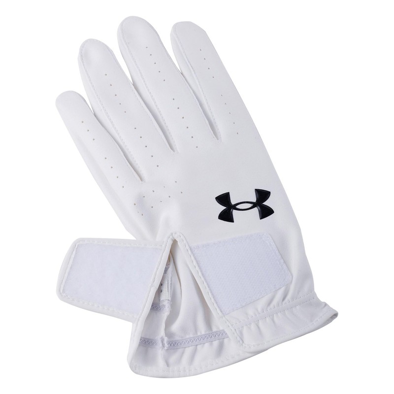 UA All Weather Golf Glove 6001271 (100) White LXS, white
