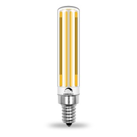 LFLAMPON Dimmable E12 LED Bulb 120W 150W Halogen Bulbs Equivalent,COB E12 LED Candelabra Bulb 12W 1300LM 120V, Soft White 2700K for Living Room, Pack of 1