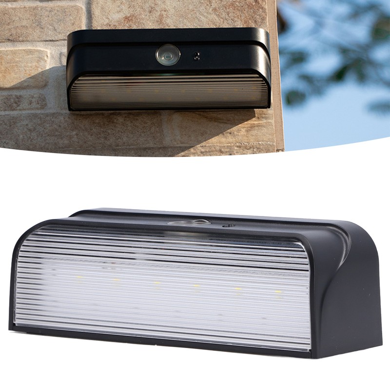 LED Wall Light Solar Power Light Control Energy Saving IP65