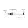 Tungsten Wire Burning Thread Pen, Button Thread Burner with Battery