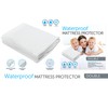 1Above 100% Waterproof Mattress Protector, Anti-Allergy and Breathable Material Mattress