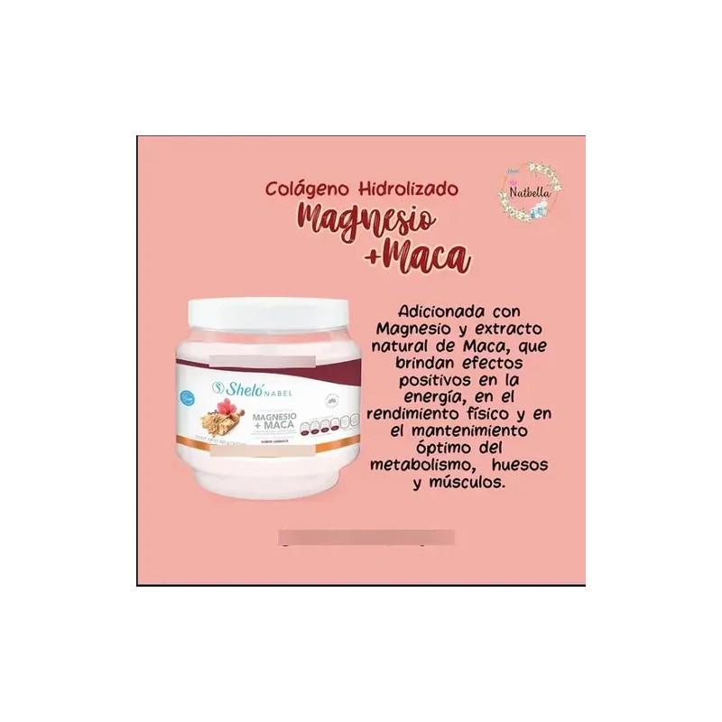 3 Colágeno Hidr. Magnesio + Maca / Da Energía &