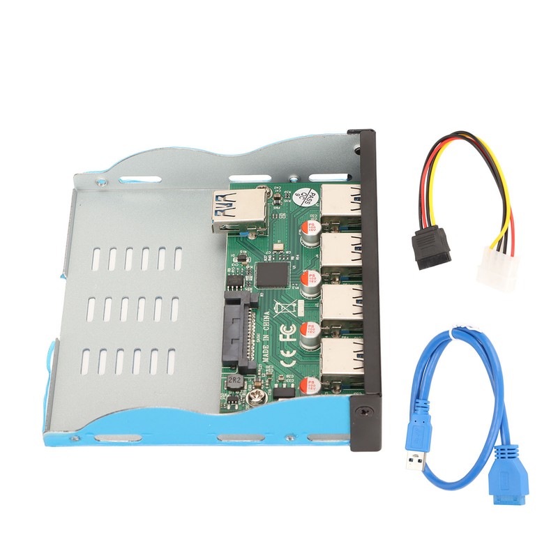 Front Panel USB 3.1 Hub 3.25in 10Gbps 4 Downstream Ports
