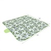 ADRIMER Picnic Blanket 57" x 79", Outdoor Waterproof Picnic Mat,