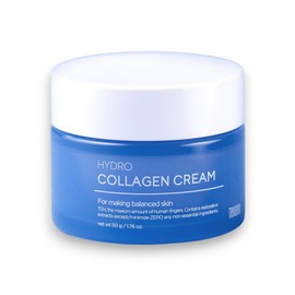 tenzero Hydro Collagen Cream – Korean Skincare, Deep Hydration & Firming Moisturizer with Hydrolyzed Collagen & Hyaluronic Acid – 50g / 1.76oz