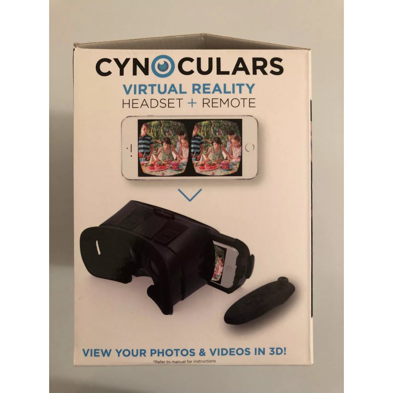 Hype Cynoculars Virtual Reality Headset and Wireless Remote
