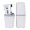 COMNICO Travel Toothbrush Cup Case Portable PP Seal Tooth Brush