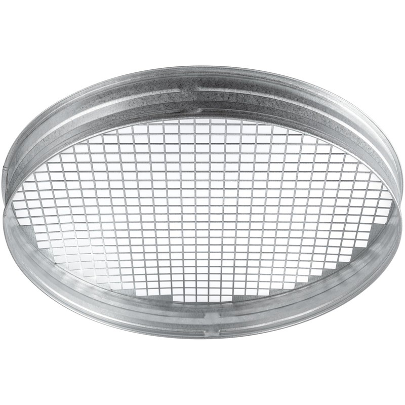 HVAC OV Galvanized Metal Duct End Cap - 12 Inch