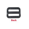 LESCA TEK 30 Pcs 3/4 Inch Black Tri Glide Buckles