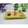 JapanBargain, Sushi Serving Plate Japanese Bamboo Board Sushi Geta Serving