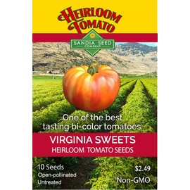 Virginia Sweets Heirloom Tomato 10 Seeds