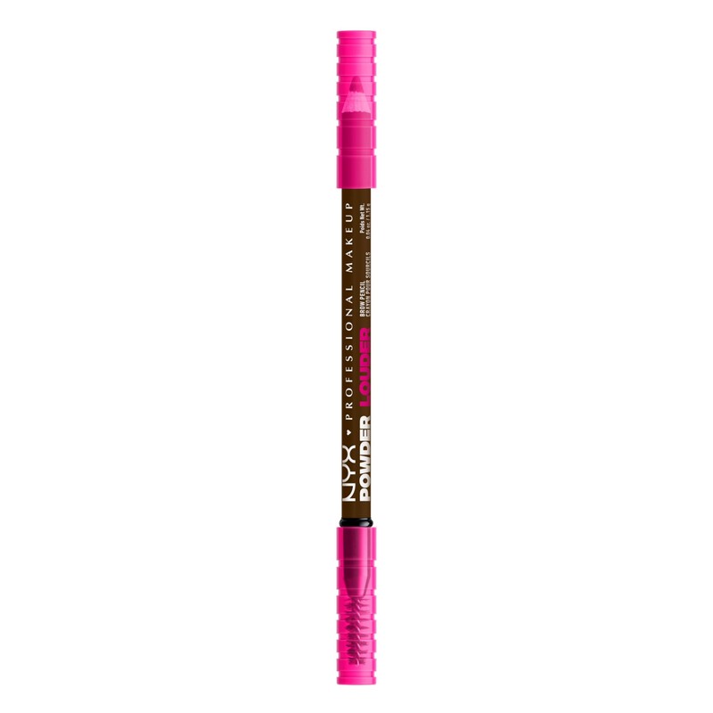 Nyx Professional Makeup, Powder Louder Brow Pencil, Lápiz de Cejas,