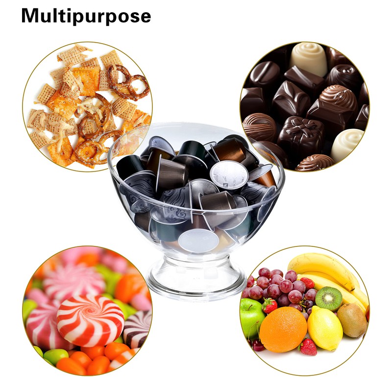 MOLFUJ Coffee Pod Holder, Clear K Cup Holder Plastic, Espresso