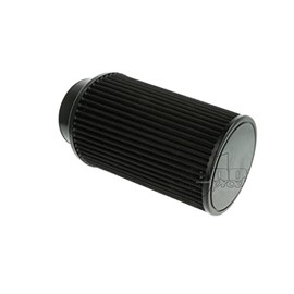 Universal Sports Air Filter 200 mm Connection 89 mm Open Air Filter Black