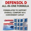 Menper Defensol D Tablets, Multi-Symptom Formula for Comfort-30 Caplets