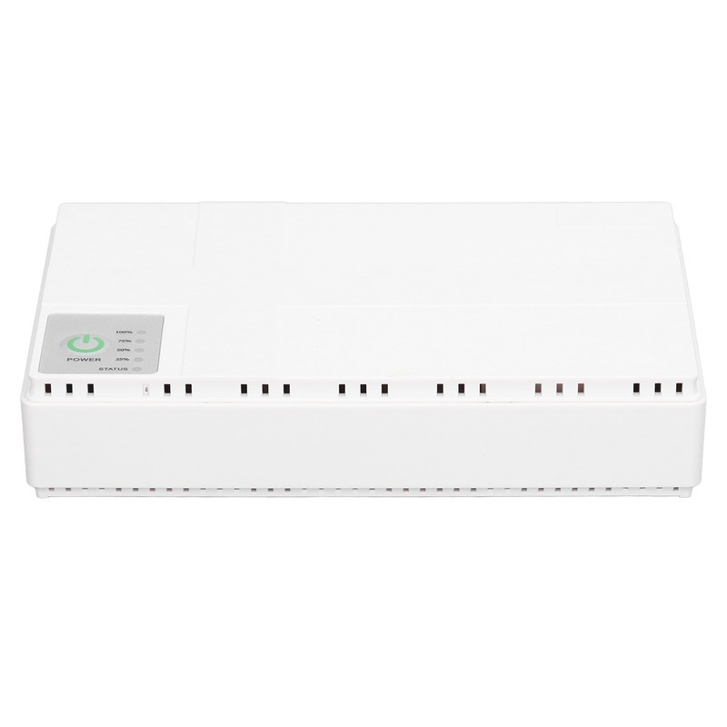 Mini UPS Battery Backup 10400mAh 5V 9V 12V POE 15V