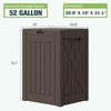 Greesum 52 Gallon Large Outdoor Package Delivery Box for Porch,