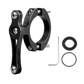 Keenso Adaptador de Montaje de Soporte de Botella de Aleación de Aluminio para Bicicletas, Bicicletas Eléctricas y Motocicletas, Resistente y Fácil Instalación