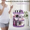 Awenia Makeup Organizer 360-Degree Rotating Plus Size, Adjustable Makeup Storage,