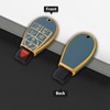 WORCAS for Dodge Key Fob Cover,No Cap TPU Smart Cover