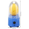 Egg Scrambler Blue Electric Food Grade Material Silicone Bottom Dishwasher