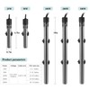 HITOP Mini Submersible Aquarium Heater - 50W Digital Heater for