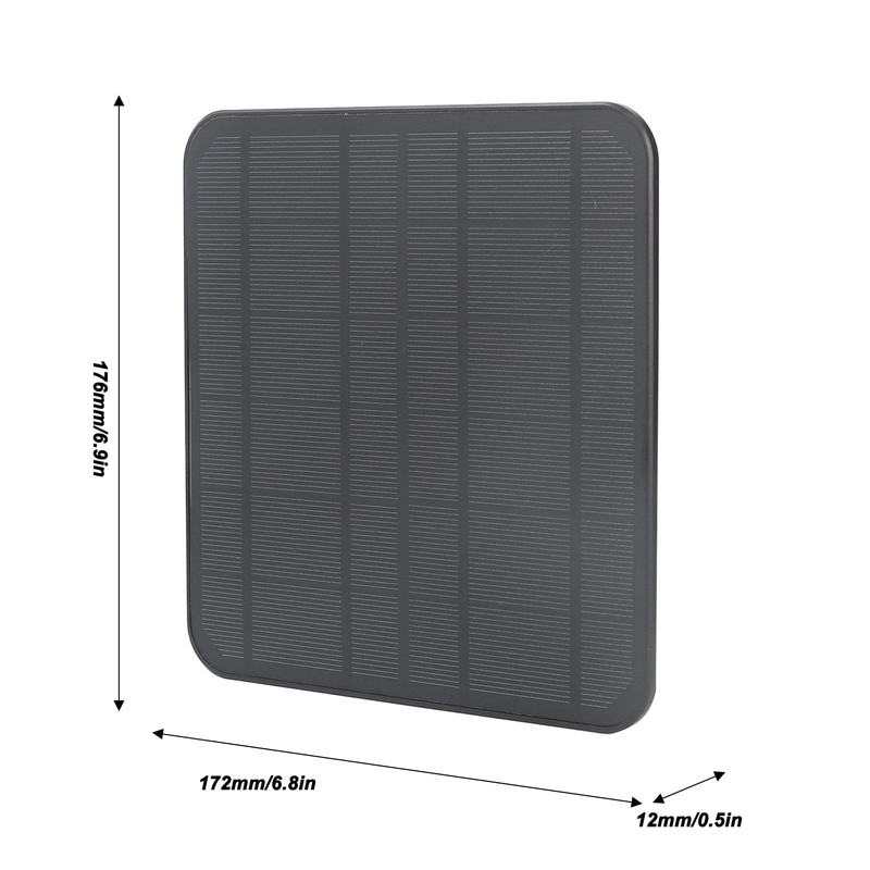 CYSFETENA 6 V Solar Panel Camera Charger, Solar Charger 12