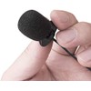 Akingdleo Portable Lapel mic 3.5mm Audio for Voice Amplifiers Mini