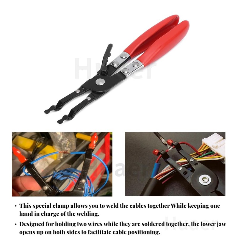 Akozon Car Soldering Pliers, Metal Soldering Plier Multi-Function Wire Welding