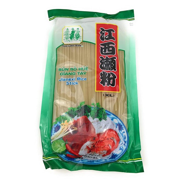 Bun Bo Hue Vietnamese Jiangxi Rice Noodles XL (3 Packs)