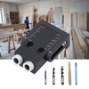 39Pcs Pocket Hole Jig 15 Degree Woodworking Guide Oblique Drill