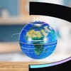 XUBX C-Shape Magnetic Floating Globe with LED Light, Magnetic Floating