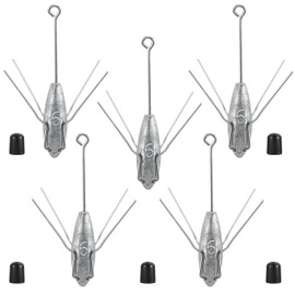Sputnik Sinker Fishing Weights Lead Fishing Equipment 2oz 6pcs