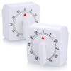 Hejo Pack of 2 Mechanical Kitchen Timer, Kitchen Timer with