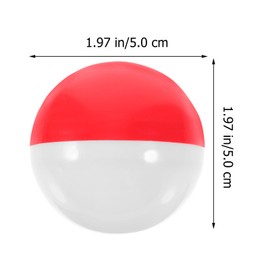 ibasenice Empty Clear-Colored Round Capsules 50pcs 50pcs Vending Machine Toy Fillable Capsule for Toy Gumball Machines Plastic Containers for Kids Party Favor Prize