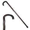 Cypress wood basic type elderly person cane