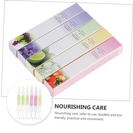Bolígrafo Nutritivo para Cutículas con Extracto Vegetal, 6 Piezas, Operación Sencilla para Cuidado y Reparación en Manicura y Uso en Casa Varios estilos