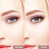 Cluster Lashes QUEWEL 72 Pcs Wide Stem Individual Lashes C/D
