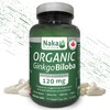 NAKA Naka Platinum ORGANIC Ginkgo Biloba Extra Strength, Supports Cognitive