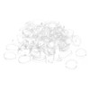 sourcing map 500 Pack Rubber Band Stretchable Rubber Elastic Band