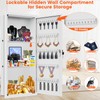 29.53" Tall White Wall Safes Between 16" Studs | 33%