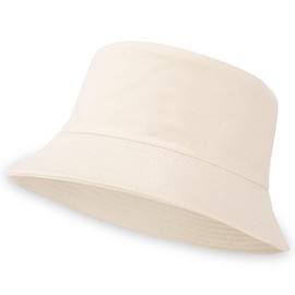 Bucket Hat, Sombrero Pescador Algodón Gorra Pescador Plegable Cubo Bucket Hat para el Sol Estilo Cubeta para Hombres y Mujeres Sombreros de Verano Al Aire Libre para Senderismo, Camping, Playa, Pesca