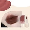 Daiilg 6PCS Lip Gloss Velvet Satin Lipstick Lip Ice Cream