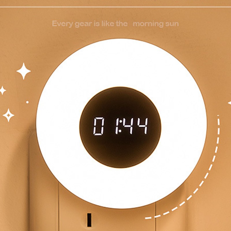 Round Timer Night Light Space Saving 2 in 1 Adjustable